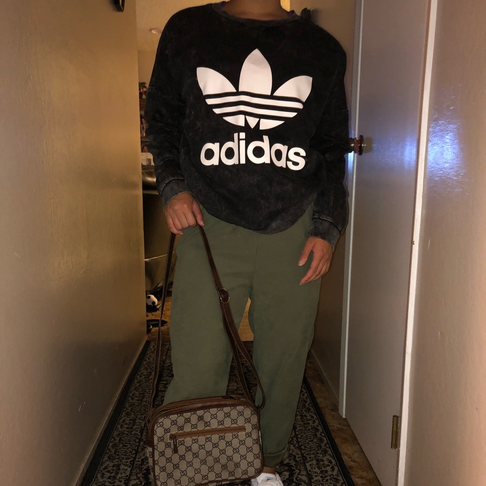 Adidas Acid Wash Crewneck